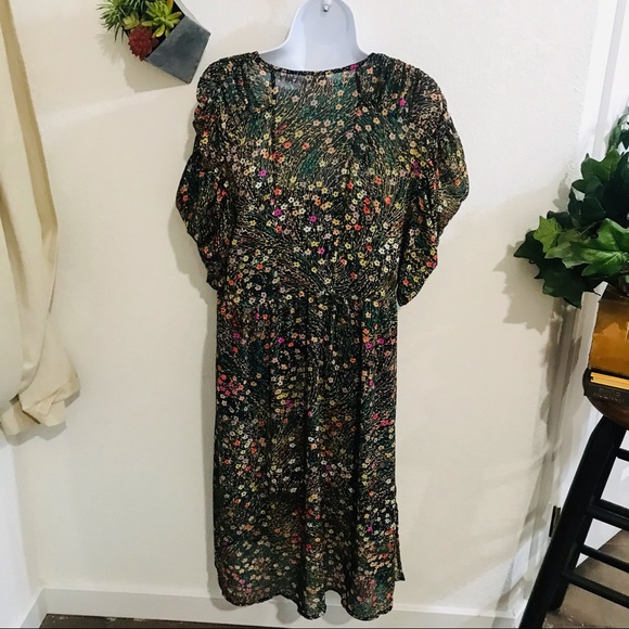 Anthropologie Akemi + Kin Valencia Floral Dress S - Picture 8 of 13